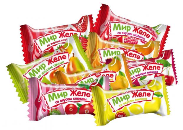 

Конфеты «Невский кондитер» Мир желе желейные в шоколадной глазури mix, вес