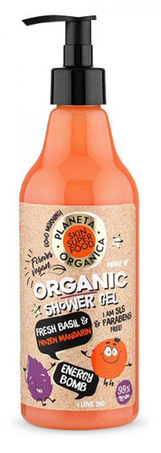 

Гель для душа Planeta Organica Fresh Basil&Frozen Mandarin, 500 мл