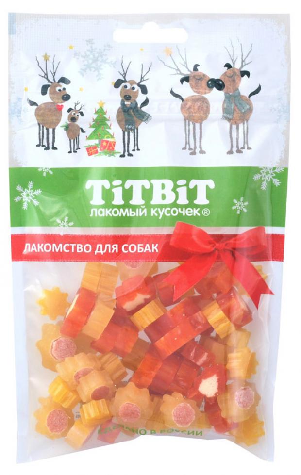 

Лакомство для собак TITBIT мармелад мясной Ассорти, 70 г