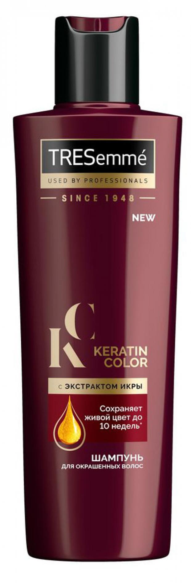 фото Шампунь для волос tresemme keratin color для окрашенных волос, 230 мл