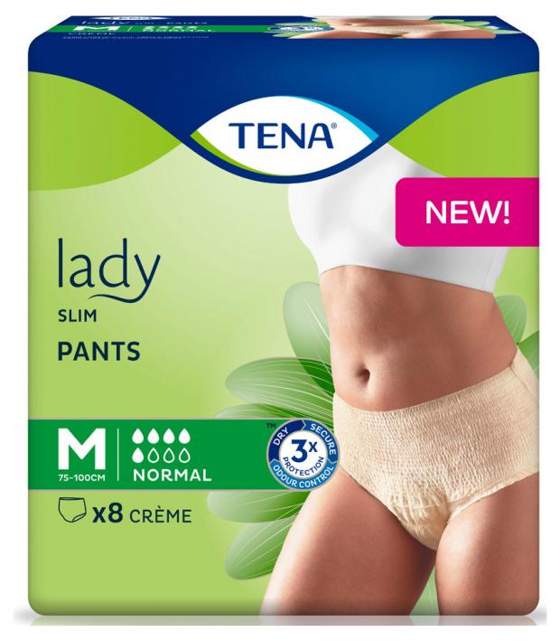 Трусы урологические для взрослых Tena Леди Слим Пантс Нормал размер М 8 шт 299₽
