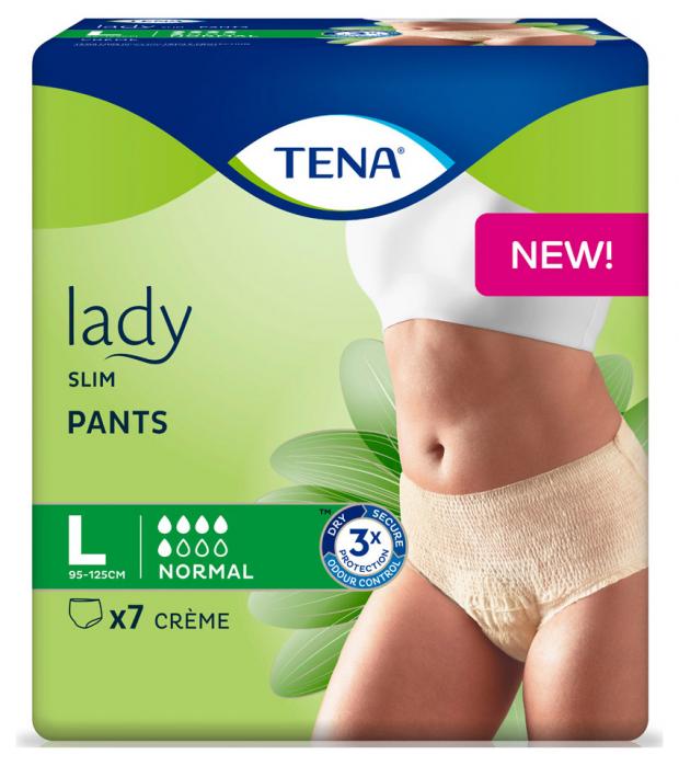 Трусы урологические для взрослых Tena Леди Слим Пантс Нормал размер L 7 шт 299₽