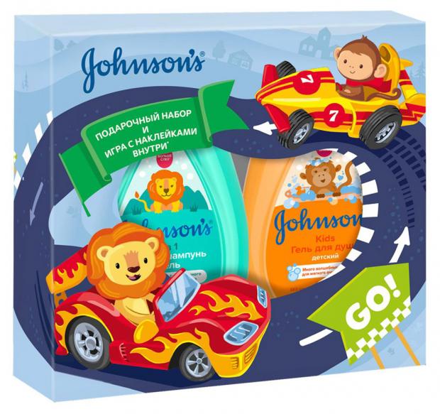 

Подарочный набор Шампунь для волос детский Johnson’s, 300 мл + Гель для душа детский Johnson’s Kids, 300 мл