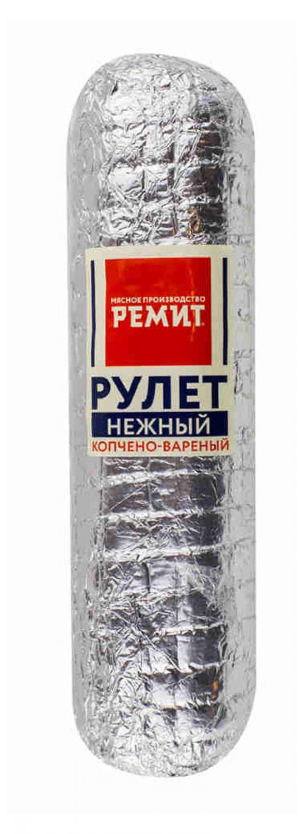 

Рулет копчено-вареный «Ремит» Нежный, 320 г
