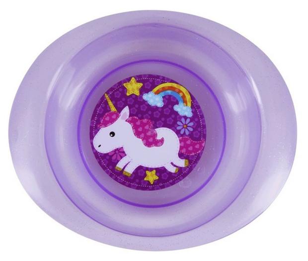 Тарелочка детская «Курносики» Единорожек для первых блюд, 350 мл