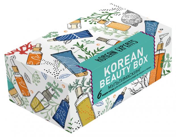 

Подарочный набор женский Средства для ухода за лицом Mbeauty Мультимаскинг, 5 шт