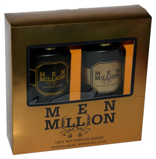 

Подарочный набор Шампунь для волос Festiva Million Men, 250 мл + Гель для душа Festiva Million Men, 250 мл