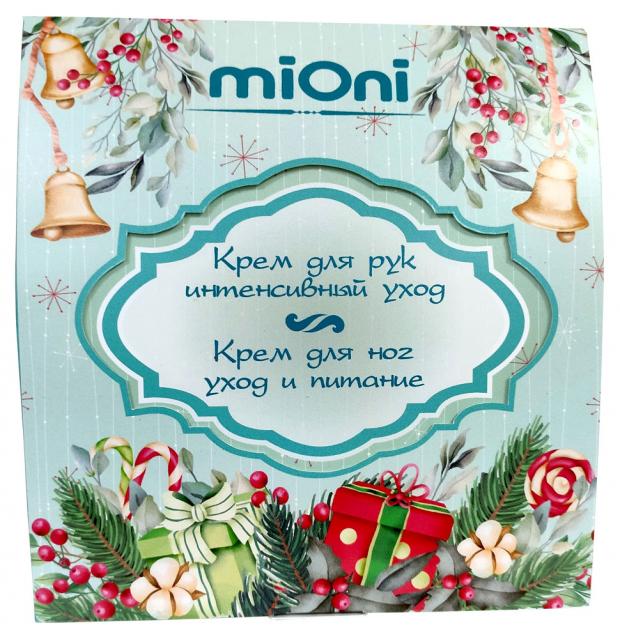

Подарочный набор Крем для рук Mioni Интенсивный уход, 75 мл + Крем для ног Mioni Уход и питание, 75 мл