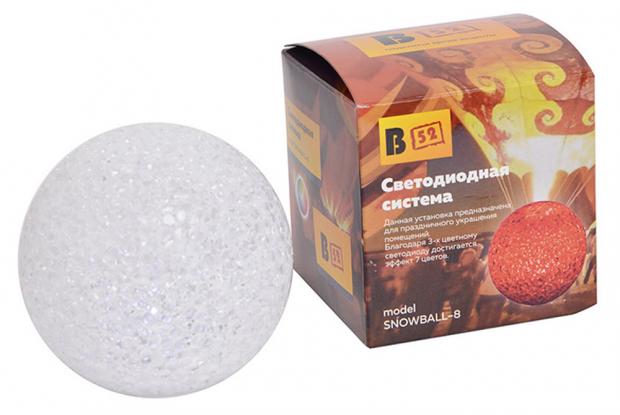 

Светодиодная система В52 SNOWBALL-8