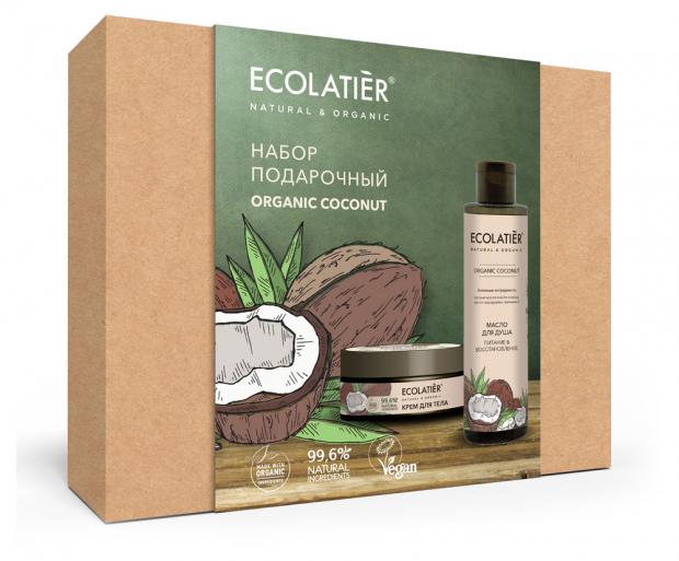 

Подарочный набор Масло для душа Ecolatier Organic Coconut Питание и восстановление + Крем для тела Ecolatier Organic Coconut Питание и восстановление