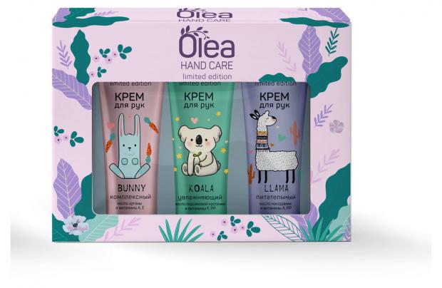 

Подарочный набор Крем для рук Olea Комплексный уход, 30 мл + Крем для рук Olea Питательный, 30 мл + Крем для рук Olea увлажняющий, 30 мл