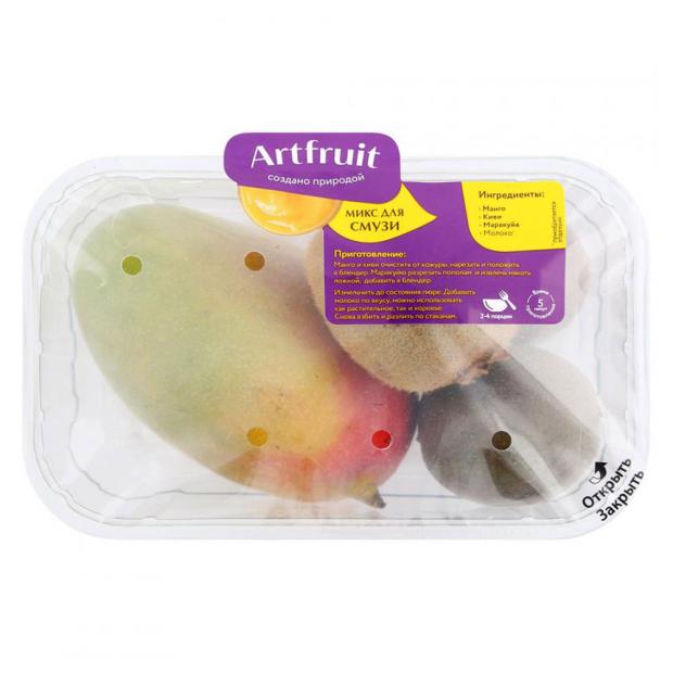 

Набор для смузи Artfruit манго киви маракуйя, 1 шт