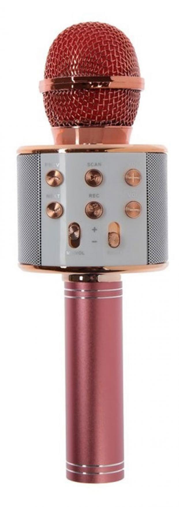 Караоке-микрофон Belsis Acoustic MA3001BE беспроводной розовое золото 490₽