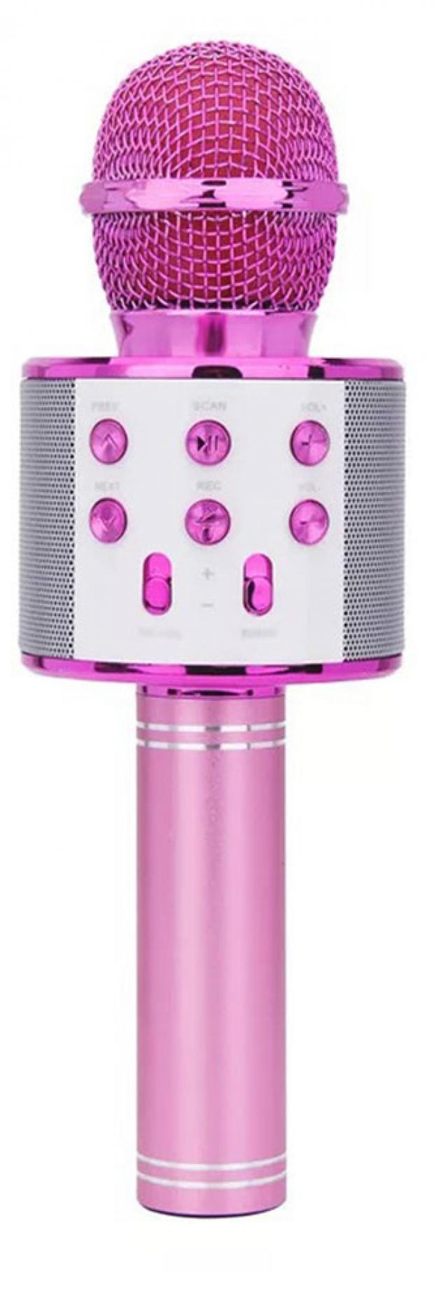 Караоке-микрофон Belsis Acoustic MA3001BE беспроводной розовый 490₽