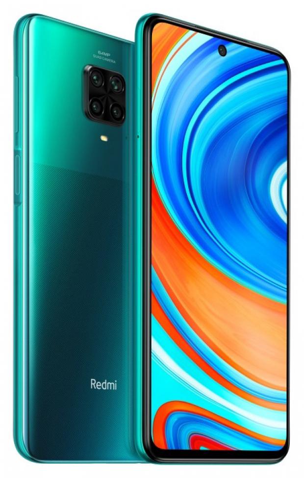 

Смартфон Xiaomi Redmi Note 9 Pro 6/128GB зеленый