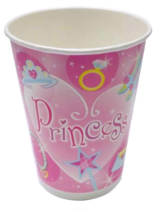 Набор одноразовых стаканов Принцесса бумага 6х200 мл 51₽
