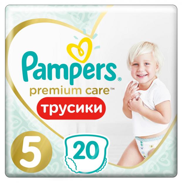 

Подгузники-трусики Pampers Premium Care Junior размер 5 (12-17 кг), 20 шт