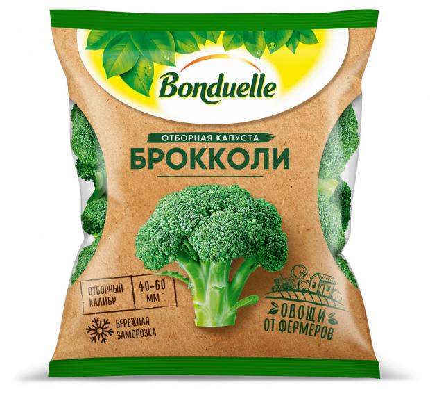 

Капуста брокколи BONDUELLE отборная быстрозамороженная, 400 г