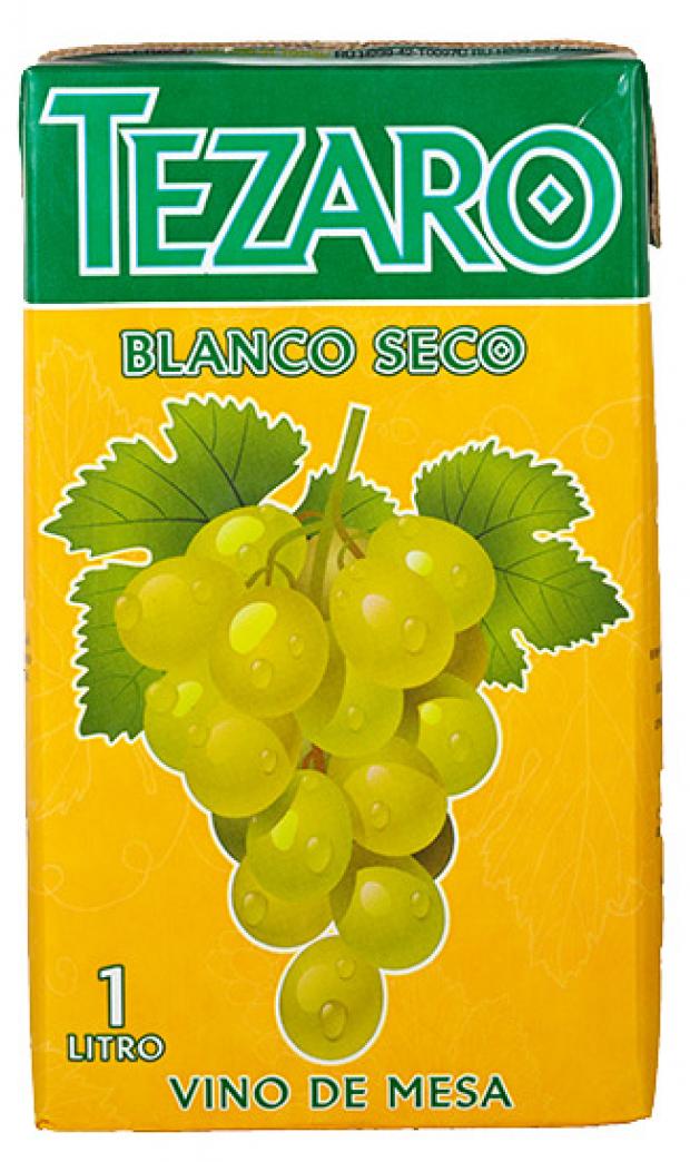 

Вино Tezaro Blanco Seco столовое сухое белое Россия, 1 л