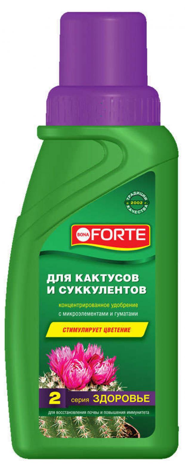 

Удобрение для кактусов Bona Forte, 285 мл
