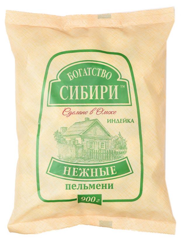 

Пельмени «Богатство Сибири» Нежные с индейкой, 900 г