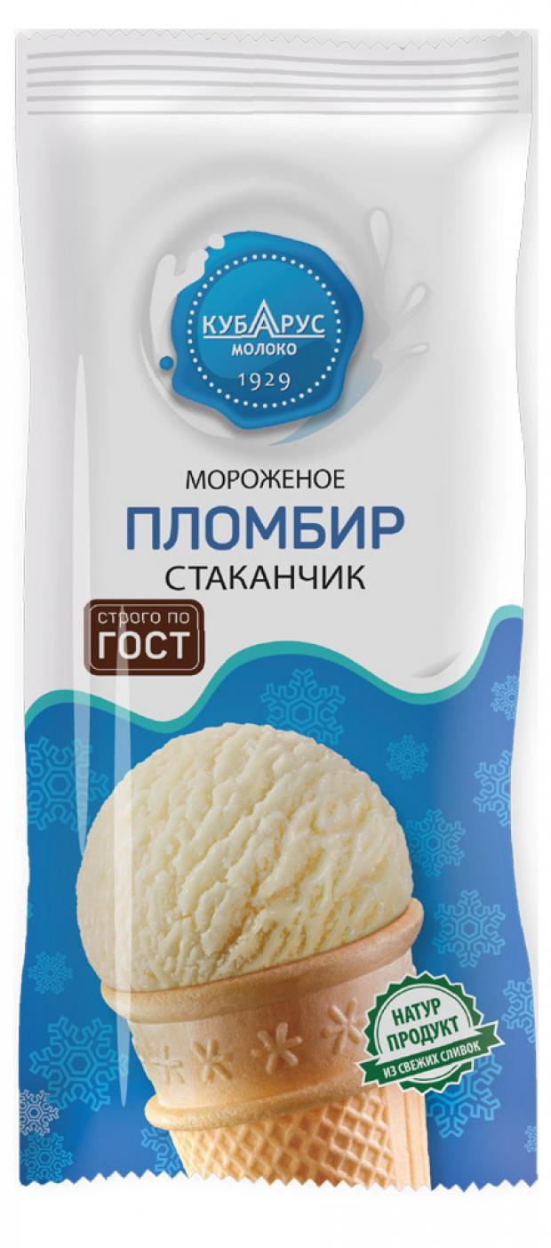 

Мороженое пломбир «Кубарус» ванильное в стаканчике, 80 г
