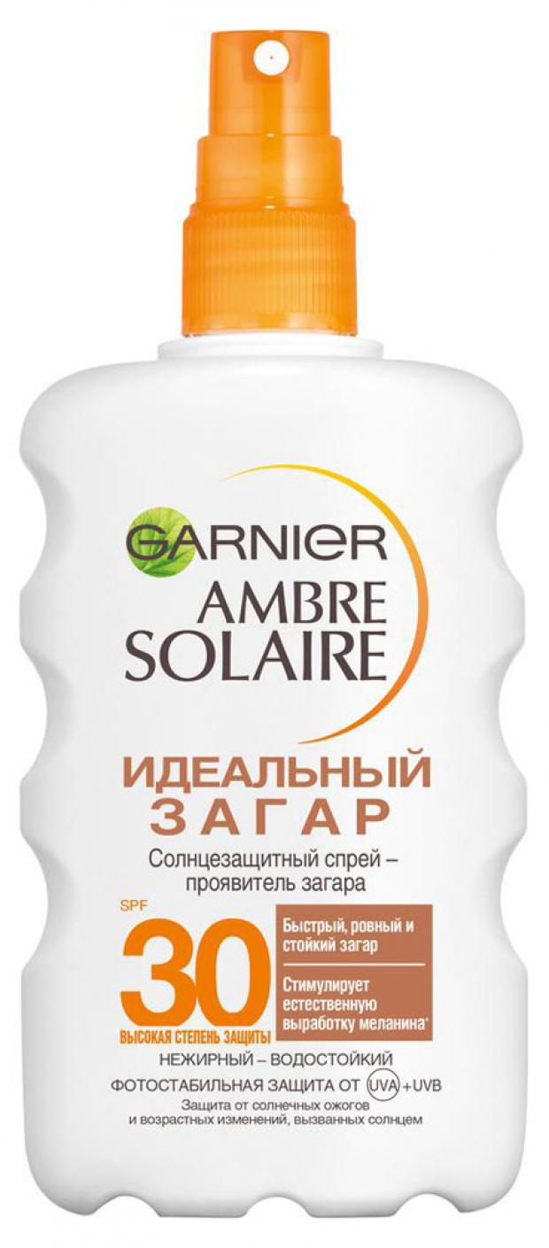 фото Спрей-проявитель загара для тела garnier spf-30, 200 мл