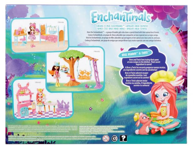 

Набор игровой Enchantimals FRH44 Комната кукла + питомец