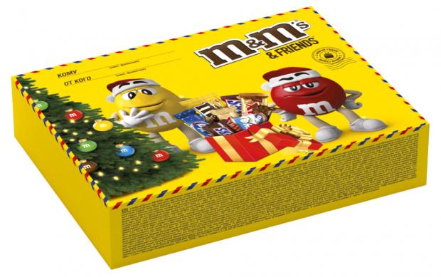 

Подарочный набор M&M's & Friends Посылка, 256 г