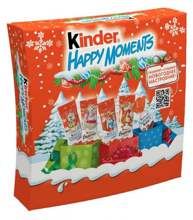 

Подарочный набор Kinder HAPPY MOMENTS, 242 г