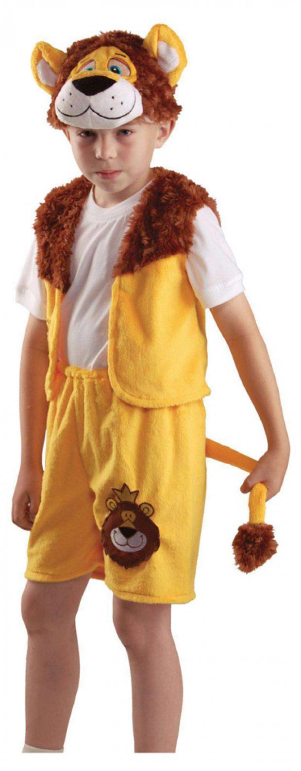 

Костюм карнавальный «Карнавалия» с вышивкой Львенок, 4-7 лет