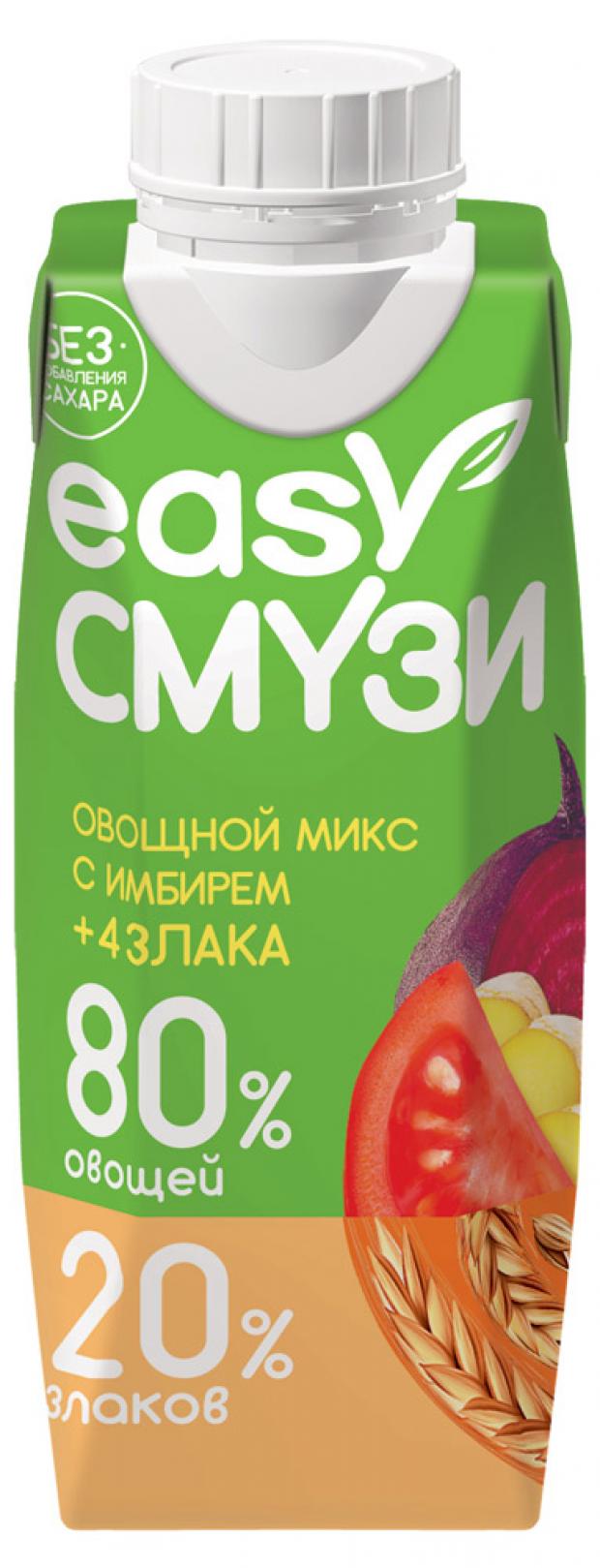 

Коктель «Сады Придонья» Мультиовощной с имбирем и злаками, 250 мл