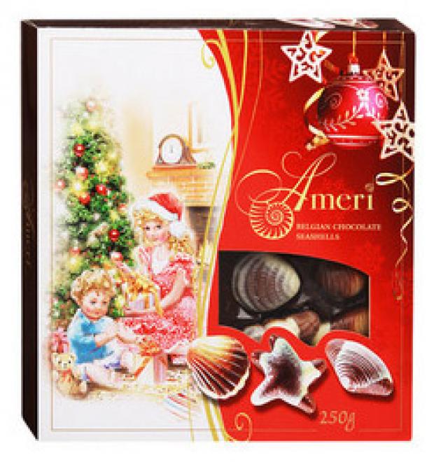 

Набор конфет Ameri Seashells с начинкой пралине, 250 г