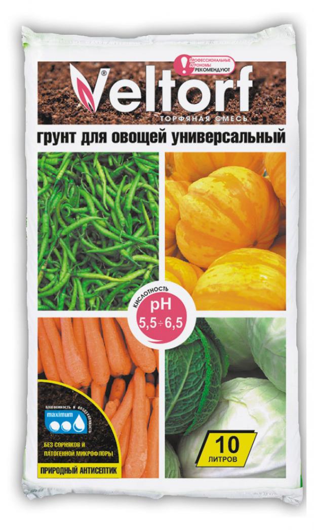 

Грунт для овощей Veltorf питательный, 10 л