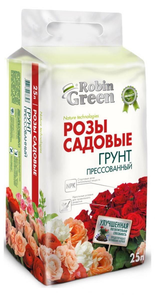 

Грунт для садовых роз «Робин Грин» прессованный, 25 л