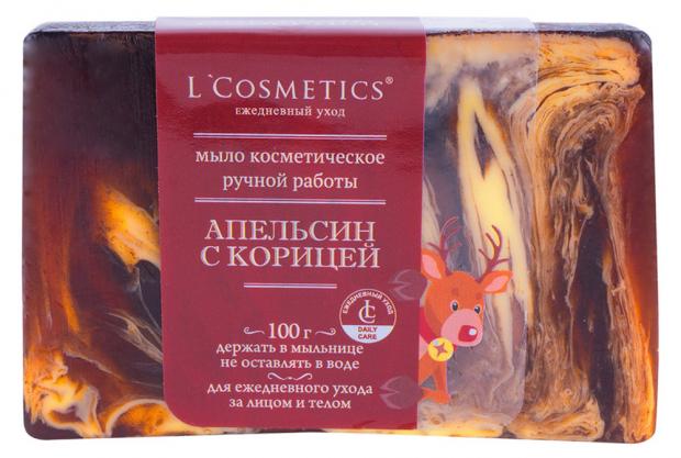 

Мыло косметическое L'Cosmetics Апельсин с корицей ручная работа, 100 г