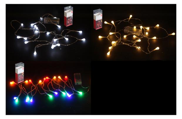

Гирлянда Actuel на батарейках 20 LED ламп, 1,9 м