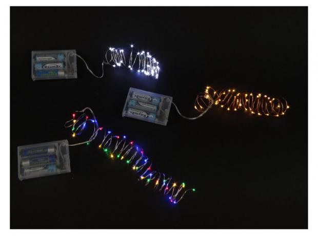 

Гирлянда Actuel на батарейках 40 LED ламп, 1,9 м