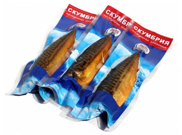 

Скумбрия без головы холодного копчения «Море продуктов», 240 г