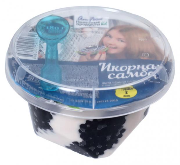 

Икра черная имитированная «Полезные продукты» Самба с майонезом, 180 г