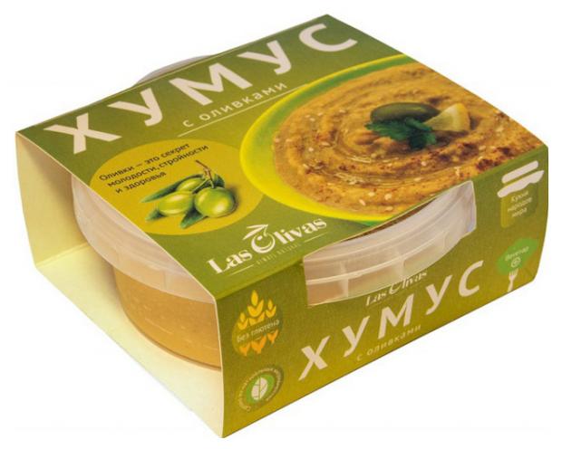 

Хумус Las Olivas с оливками, 300 г