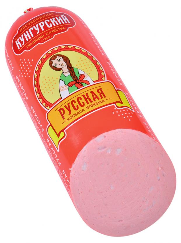 

Колбаса «Мясокомбинат Кунгурский» Русская категория Б, 1 упаковка (0,5-1 кг)
