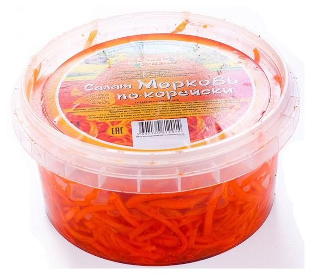 

Морковь по-корейски «Долгая жизнь», 150 г