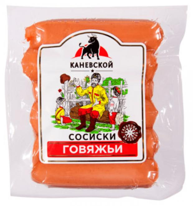 

Сосиски говяжьи «Каневской», 570 г