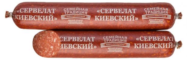 

Сервелат полукопченый «Семейная традиция» Киевский, 350 г