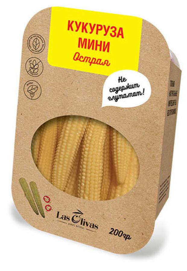 

Кукуруза мини маринованная Las Olivas острая, 450 г