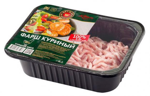 

Фарш куриный «Дружба народов» рубленный, 400 г