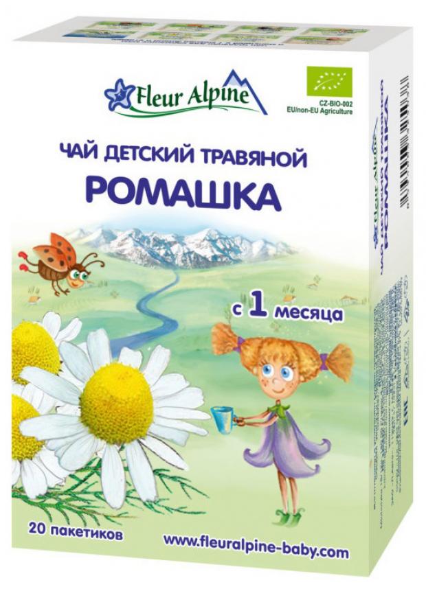 

Чай травяной детский Fleur Alpine ромашка с 1 месяца, 20 г