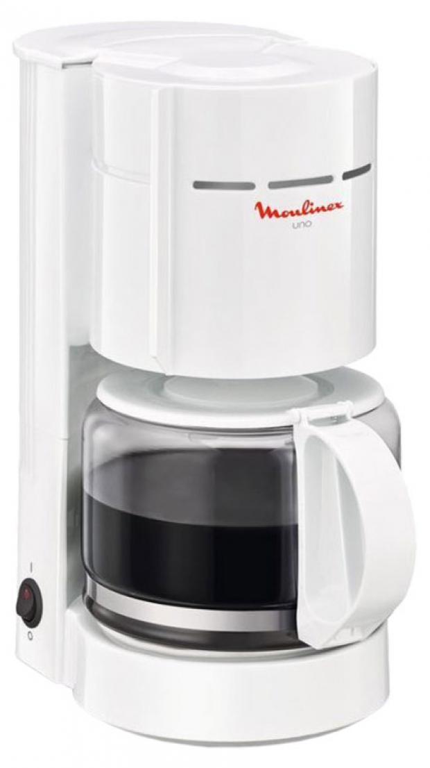 

Кофеварка Moulinex UNO FG1211RU капельная белая