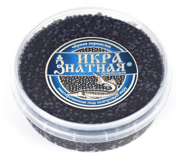 

Икра черная имитированная «Море продуктов» Знатная, 110 г
